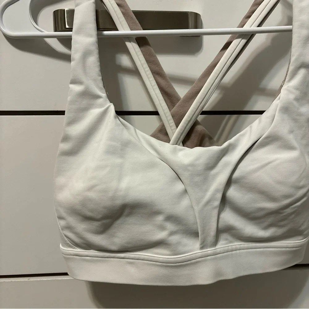 Lululemon Stash It All Bra White